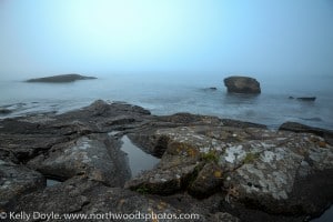 Cascade Beach Fog, Lake Superior